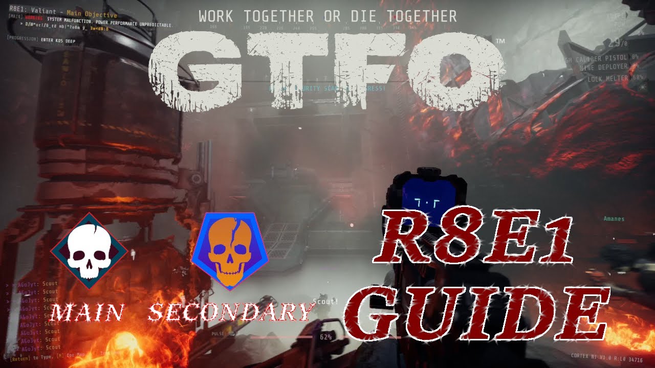 Don't Stop Running & Don't Stop Foaming! - GTFO R8E1 Guide