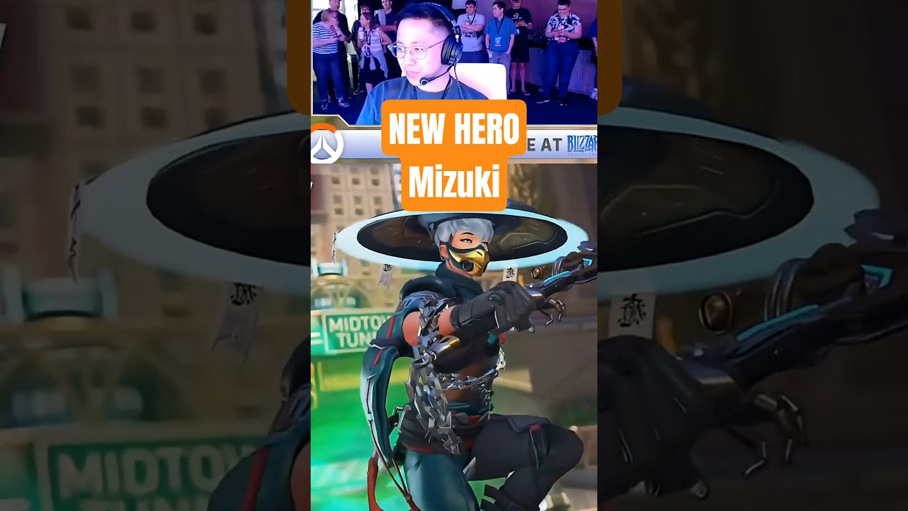 NEW SUPPORT: MIZUKI | Overwatch Spotlight #overwatch #overwatch2