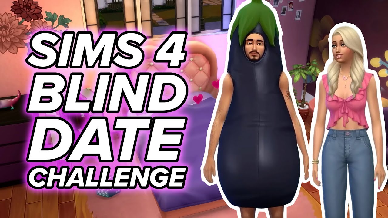 Sims 4 Blind Date Challenge! 💕 Sims 4 Lovestruck Expansion with Jane & Andy | Live Stream