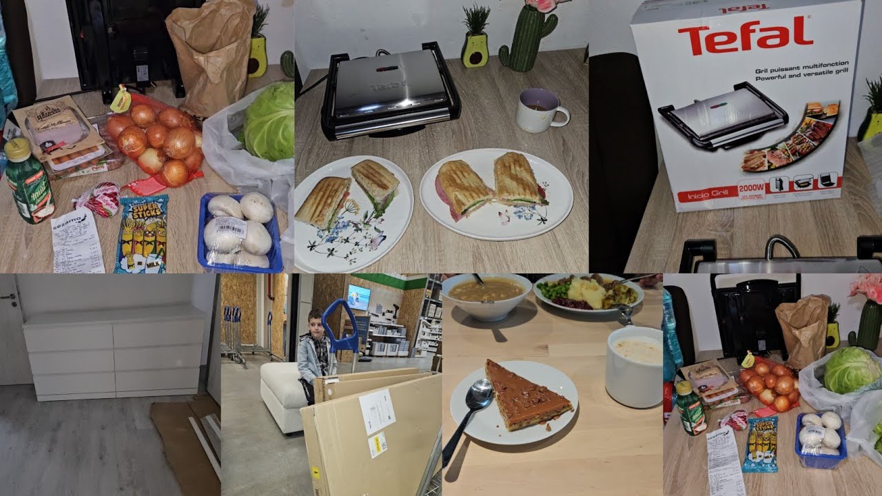 Haul Sezamo-produse gratis de 100 de lei/ panini maker Tefal/mobila la reduceri Ikea/ikea hacks/