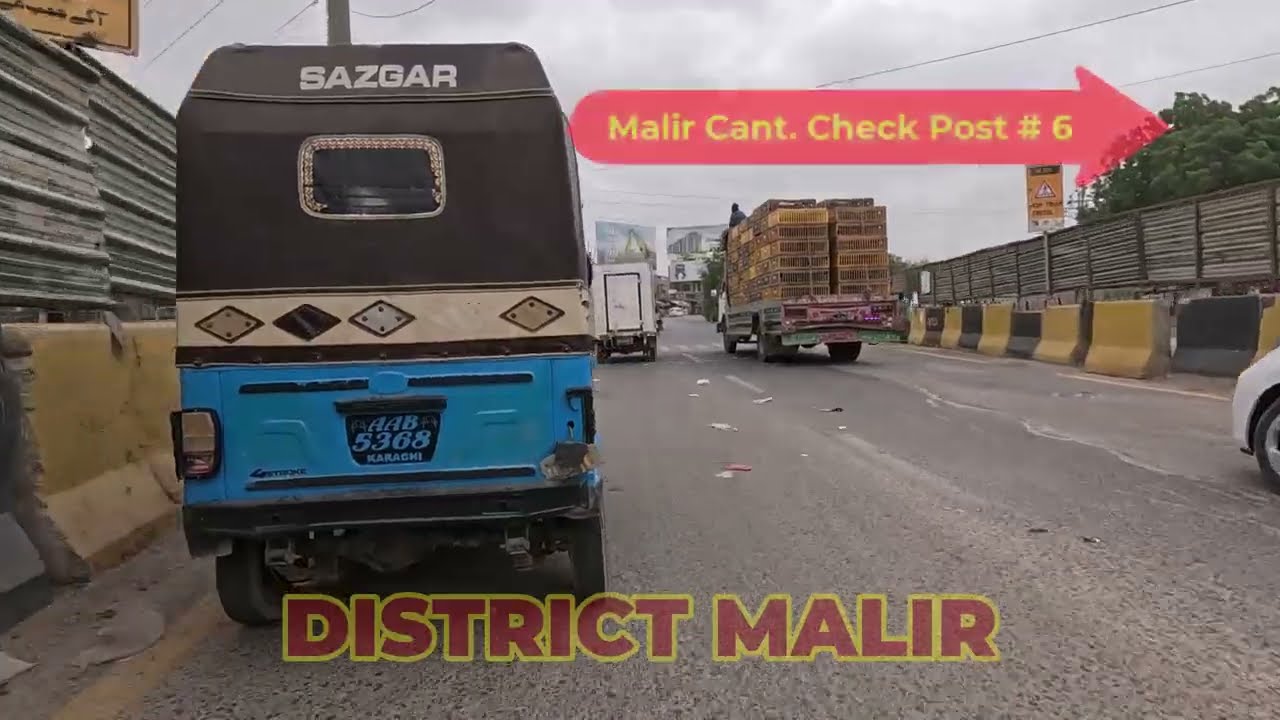 Malir Link Road | Model Town - Super Highway | #karachi #youtube #travel #roads #malircantt #highway