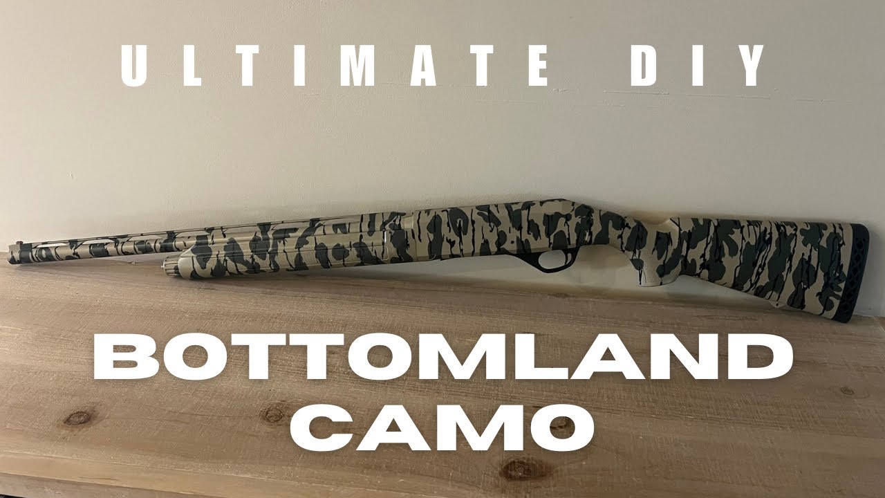 How to paint BOTTOMLAND CAMO DIY
