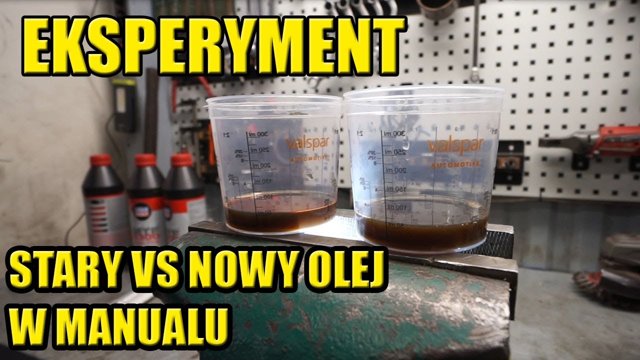 STARY VS NOWY OLEJ W MANUALNEJ SKRZYNI BIEGÓW EKSPERYMENT AKUSTYCZNY