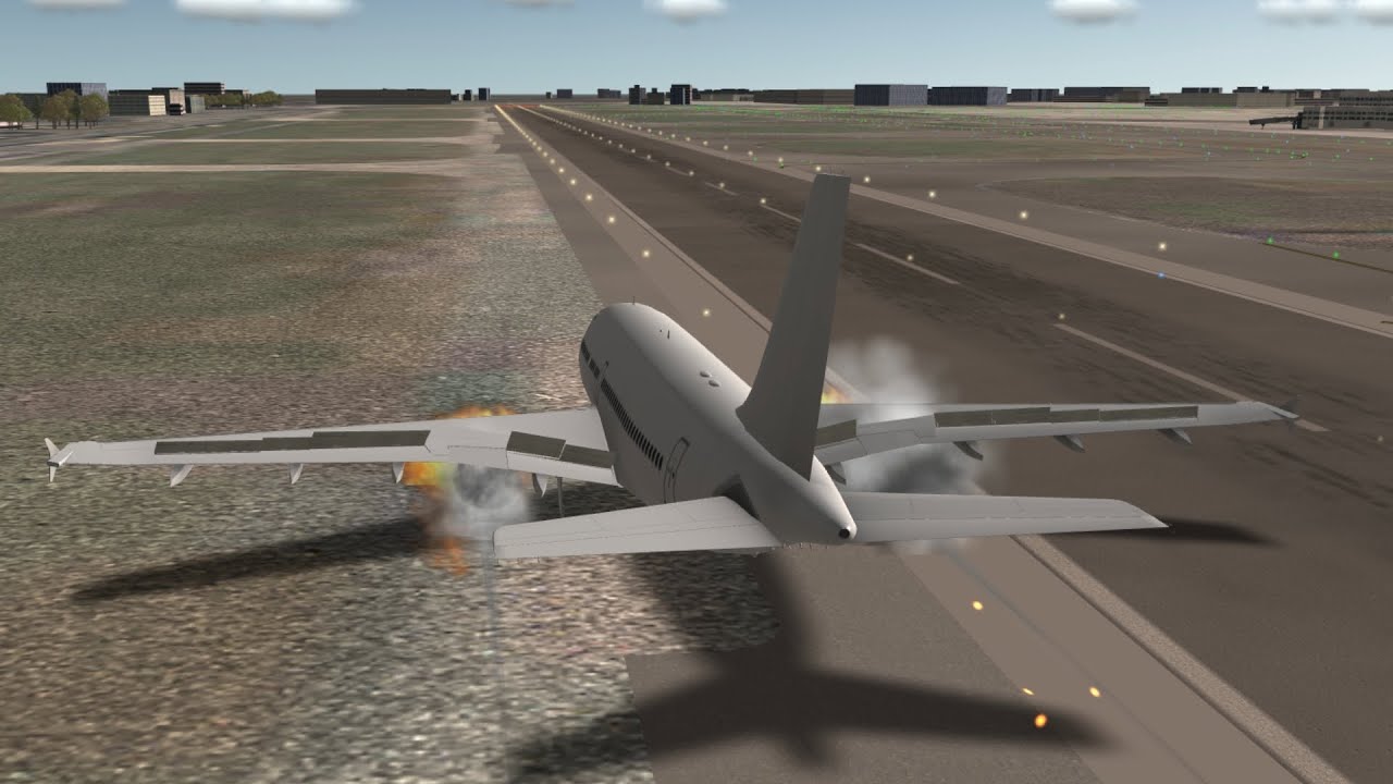 A310 Ultra high speed landing