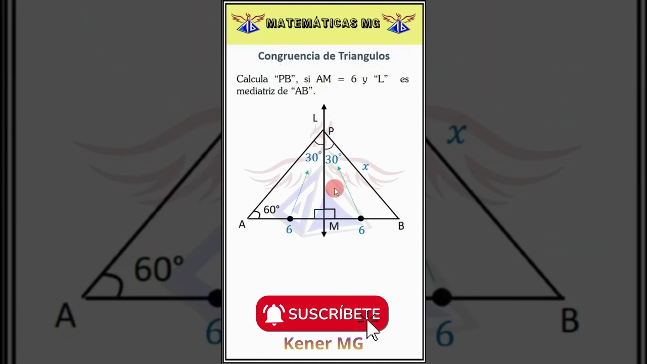 Congruencia de Triángulos || Geometría