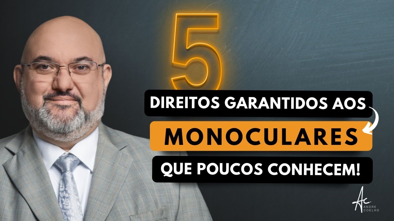 5 DIREITOS QUE OS MONOCULARES DESCONHECEM - #pcd #monocular
