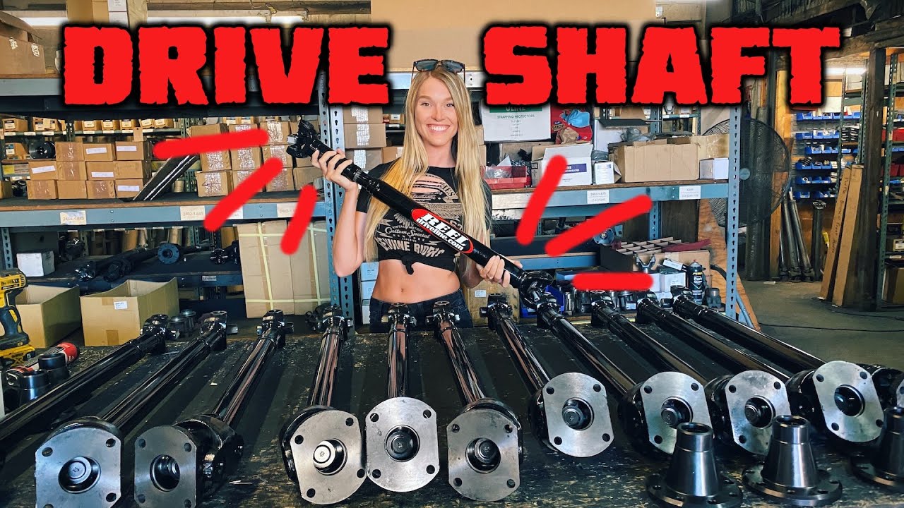 DRIVESHAFT UPGRADE FOR OFF ROADING! JE REEL is the real deal!!
