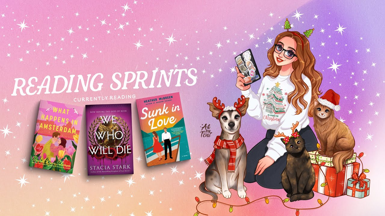 📚 tackle your tbr | reading & productivity sprints ✨