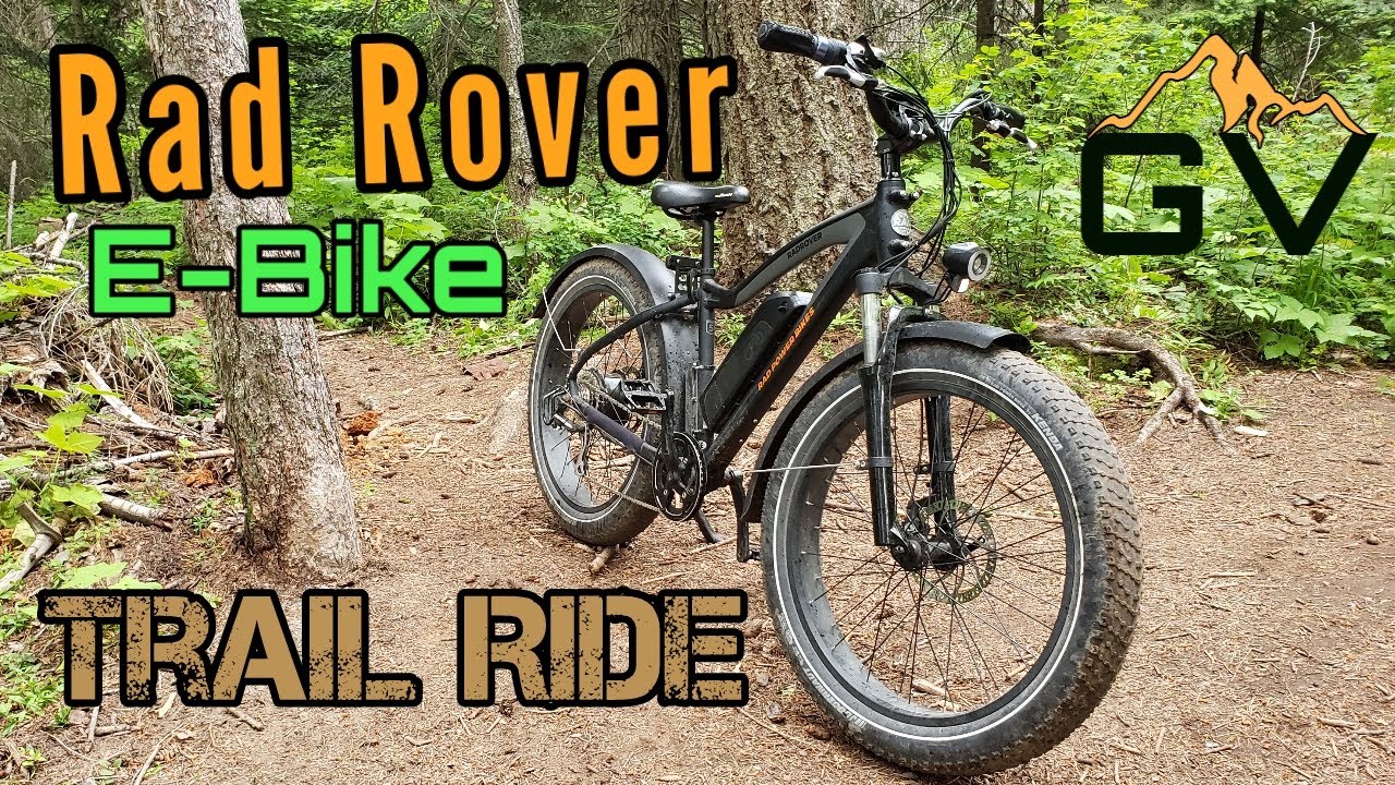 Rad Rover E-Bike Off Road And On The Trails