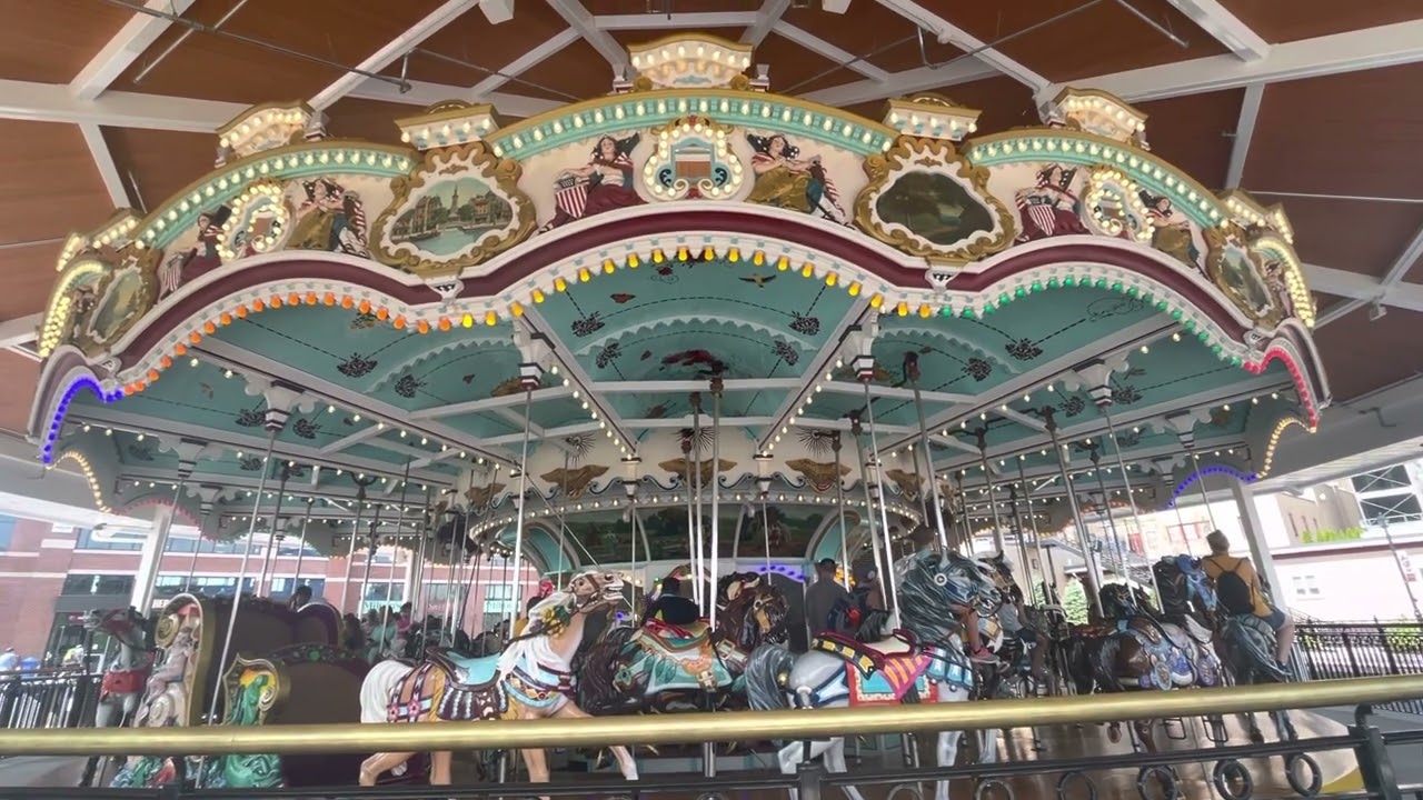 Carousel and Wurlitzer 153 band  organ at Hersheypark 6/13/22