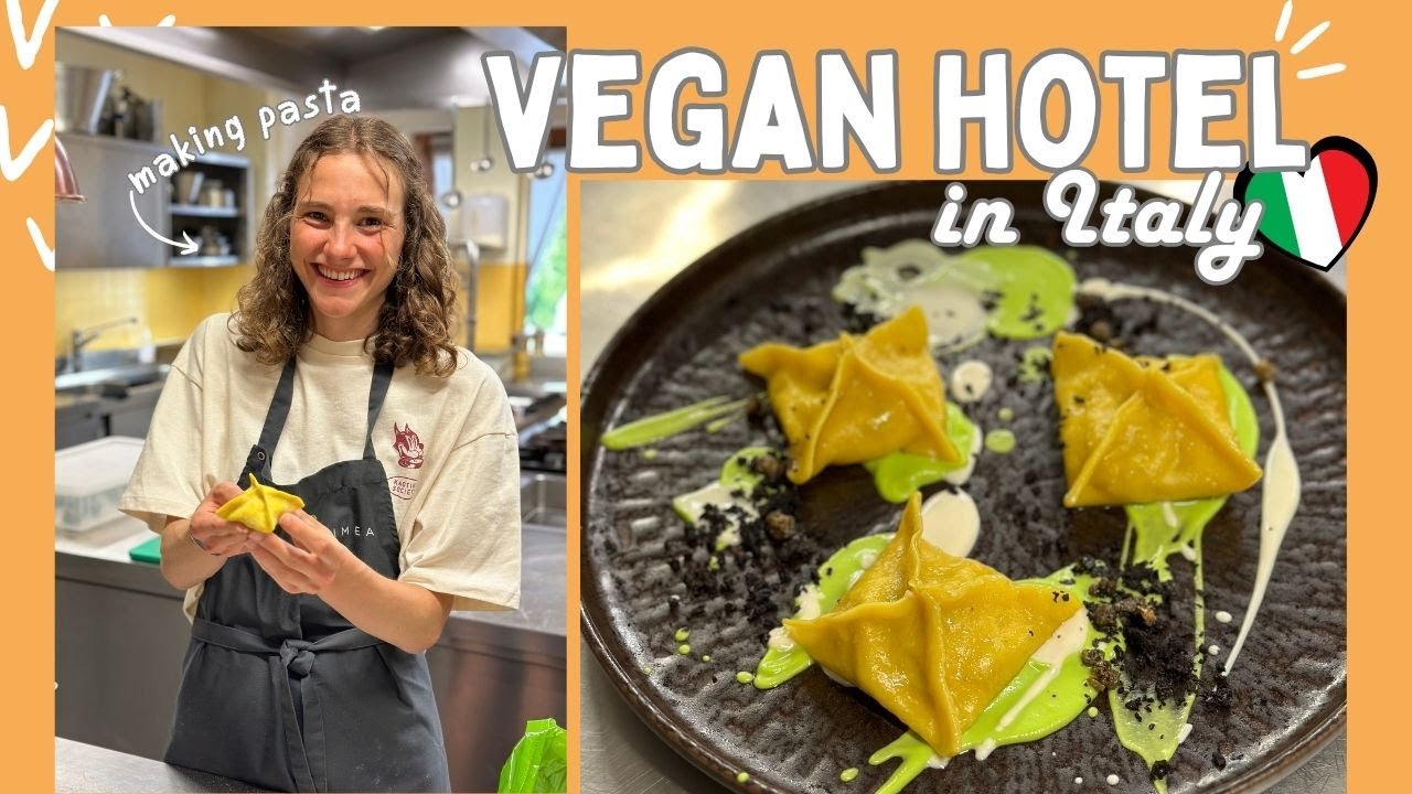 (Werbung) VEGAN hotel in Italy 🤯🌱 + 4MILLION GIVEAWAY 🎁