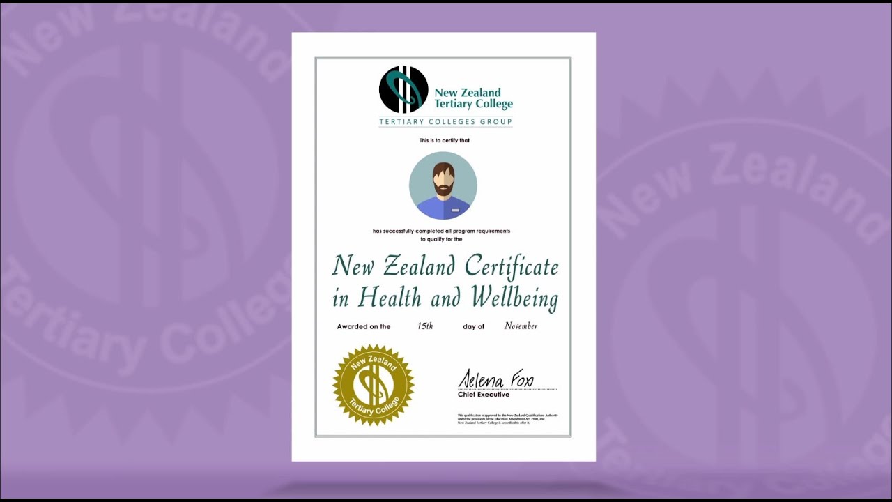 Study Health & Wellbeing at NZTC