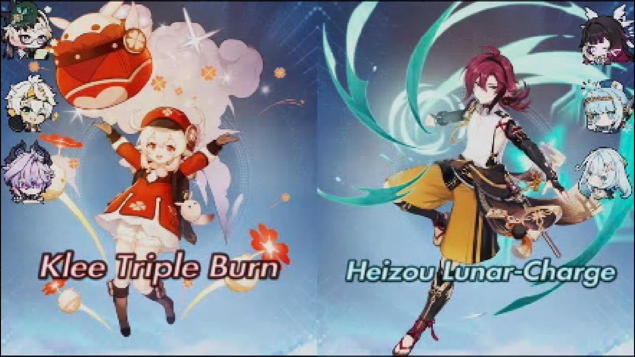 C2 Klee & C6 Heizou. Spiral Abyss 6.3 | Genshin Impact Luna lV. 