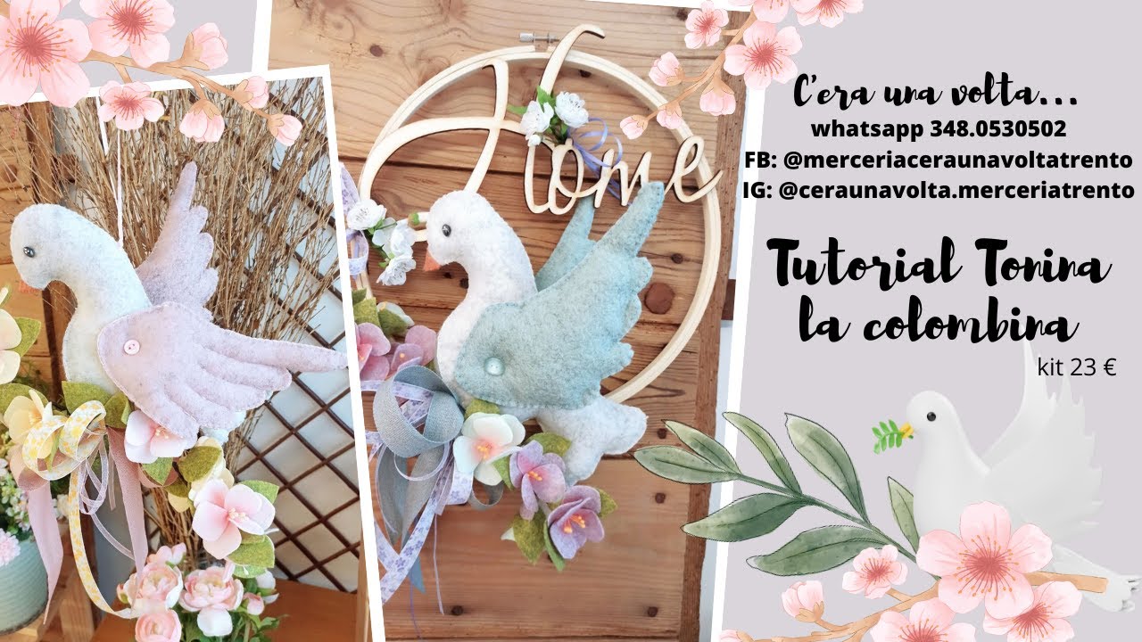 TUTORIAL TONINA LA COLOMBINA - fuori porta primaverile