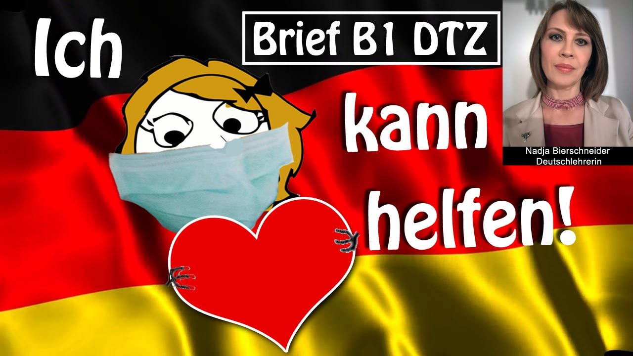 Brief B1 Hilfe: alter Mann