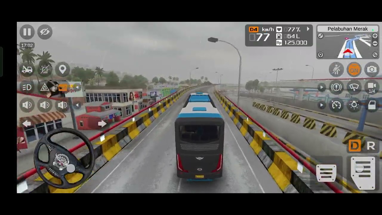 New bus game video in gta 5 #gta5 