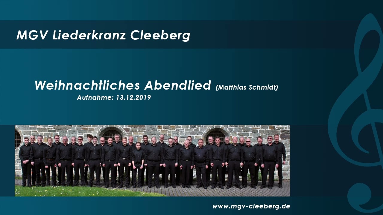 Weihnachtliches Abendlied Matthias Schmidt