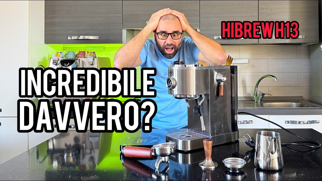 HiBREW H13 – Può DAVVERO fare un espresso come una macchina da 1000€?