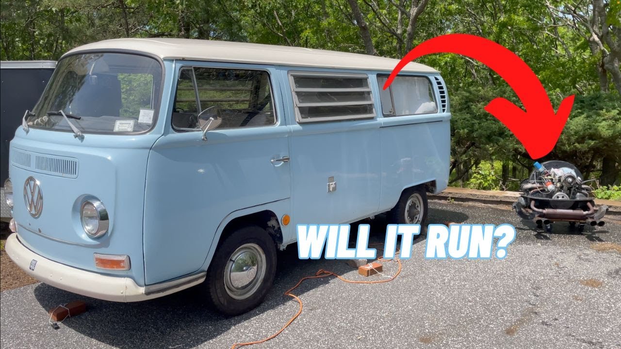 VW bus First start | The 1st engine I ever built | Ep. 23 of 23