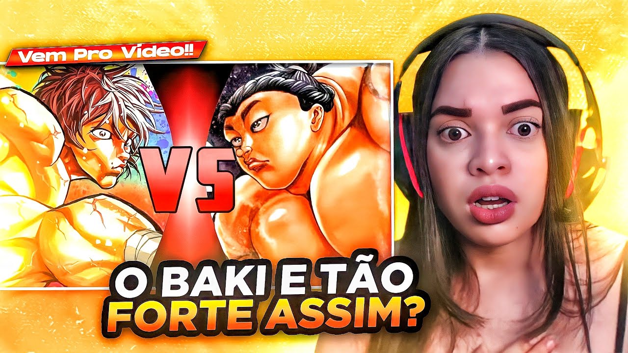 REAGINDO a BAKI VS SUKUNE | Confronto Lend&aacute;rio - Sociedade Z
