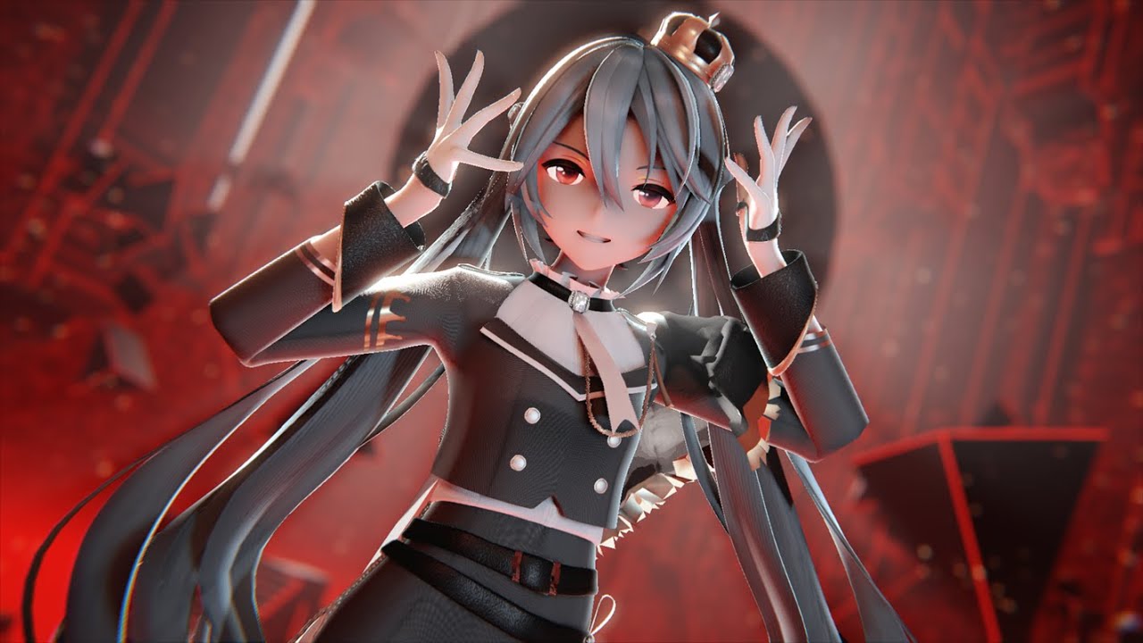 【MMD】 デーモンロード / Demon Lord (by Kanaria)【YYB Crown Knight 初音ミク】