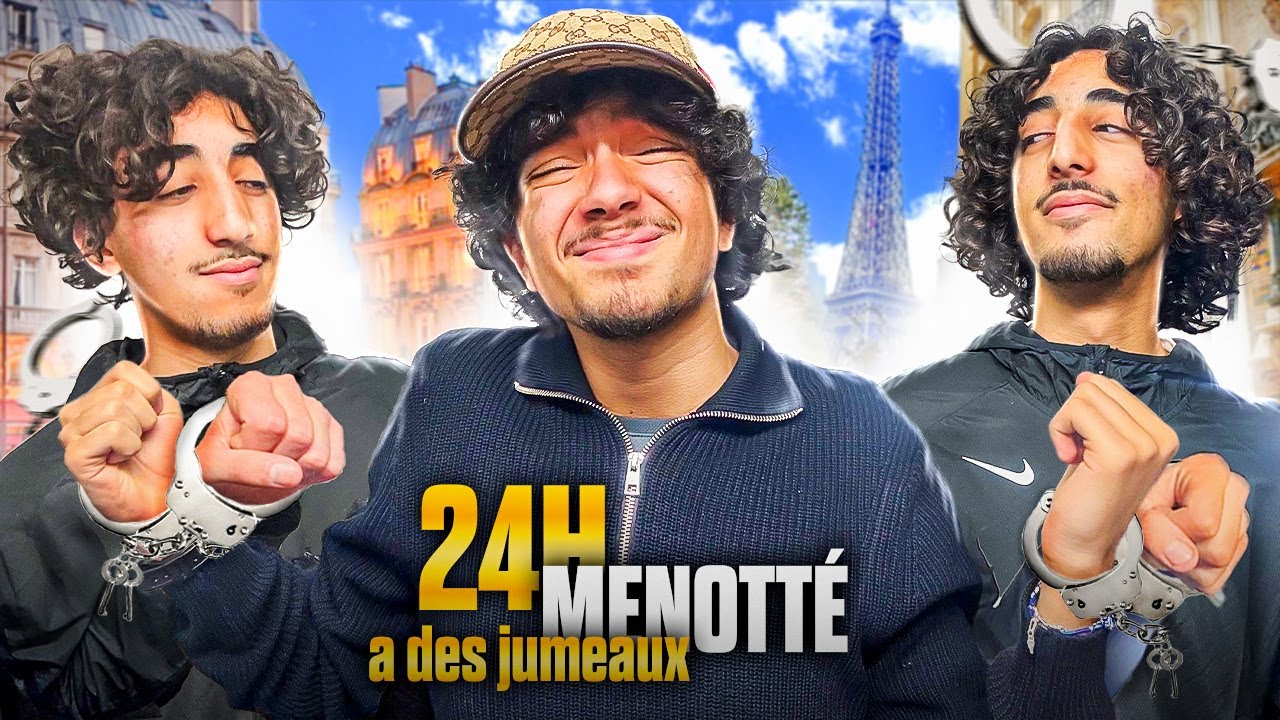 24 H MENOTTÉ A DES JUMEAUX ! ( je me suis cassé le doigt …)