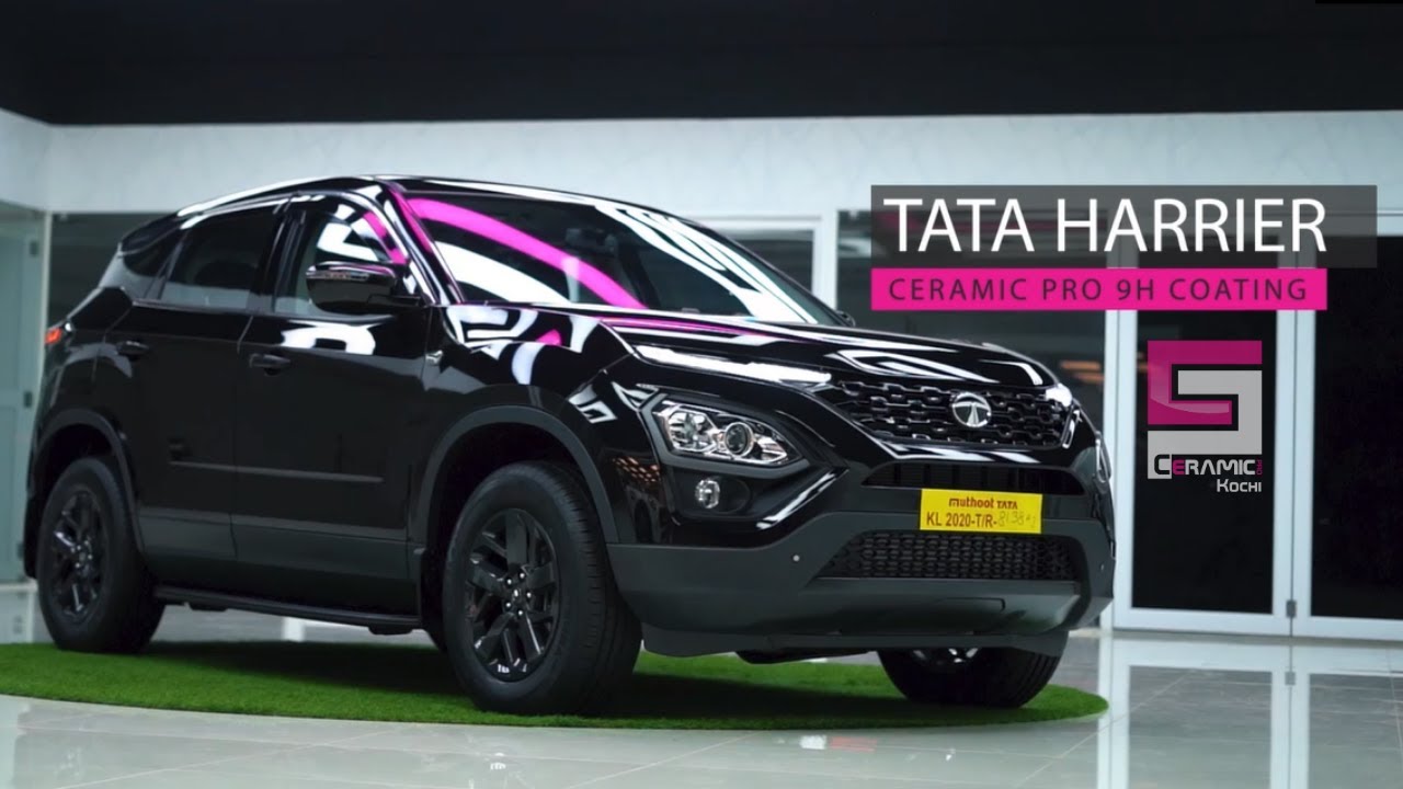 TATA HARRIER Ceramic Coating - Protected with Ceramic Pro 9h coating at Kochi - 📞9544331551