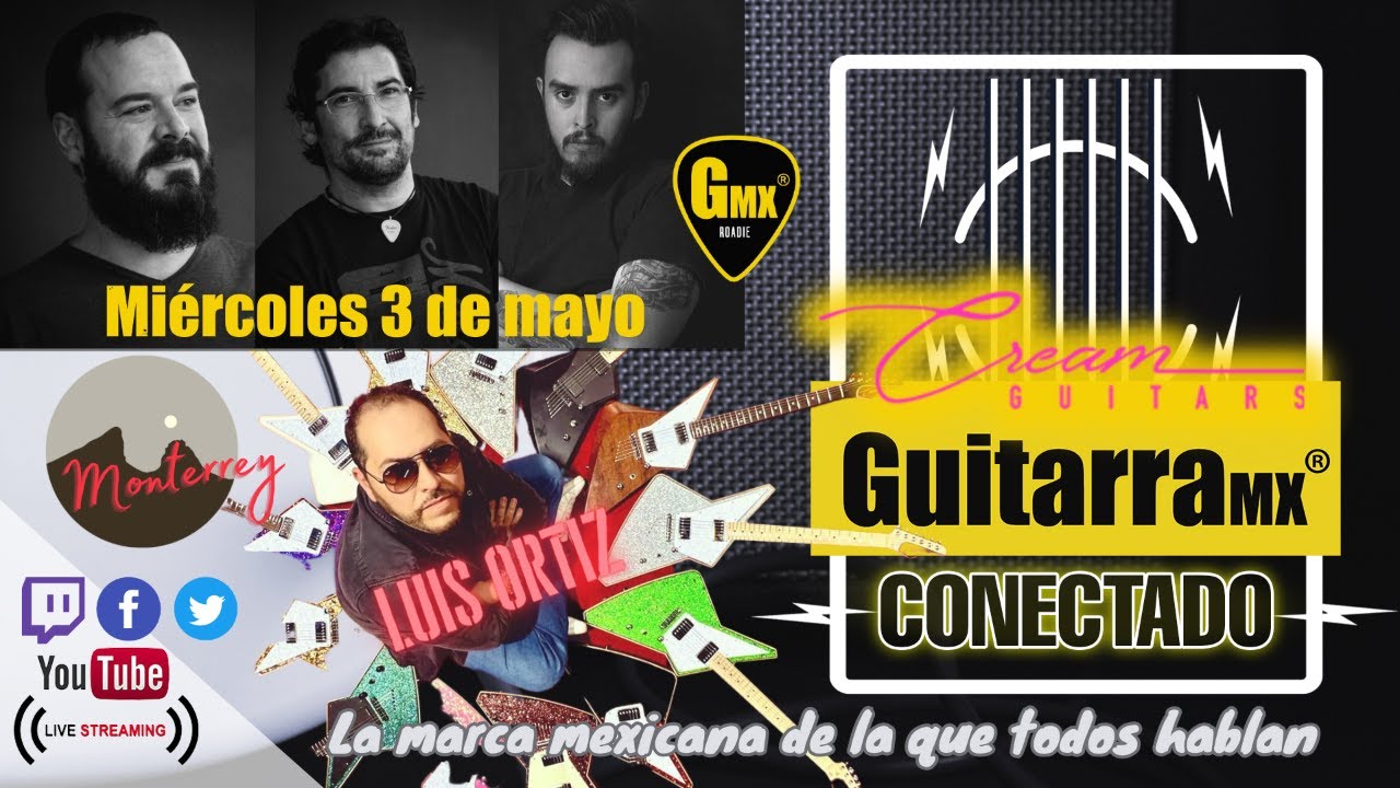 Cream Guitars: reinventando la guitarra el&eacute;ctrica | GuitarraMX CONECTADO