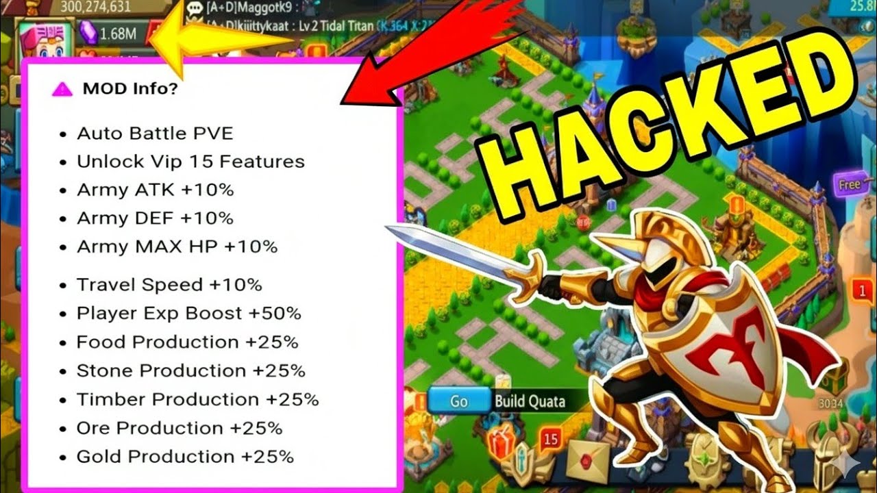 Lords Mobile Mod Apk 💀 Как получить самоцветы БЕСПЛАТНО в 2026 году | 🤩 Бесплатная тренировка ско...