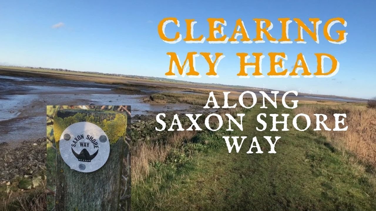 Walking along the Saxon Shore Way by Milton Creek | Kent