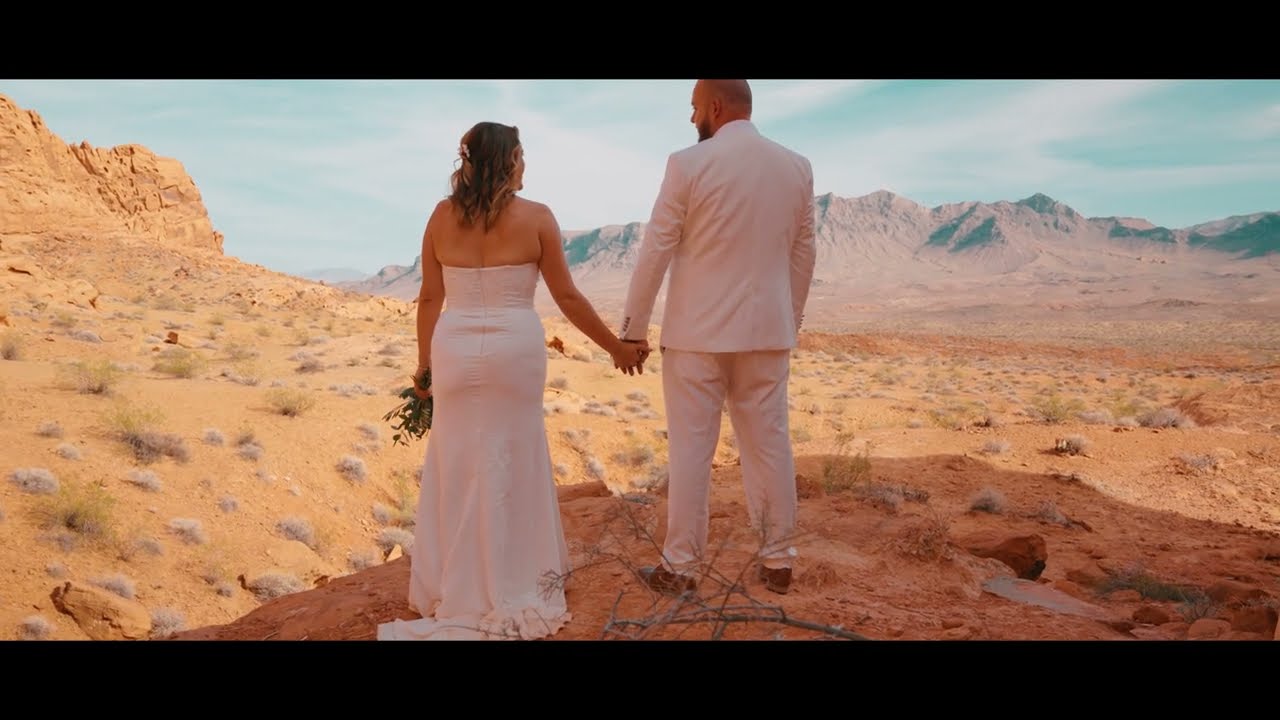 Elopement Valley of Fire - Marie & Jérémy - April 24th 2025