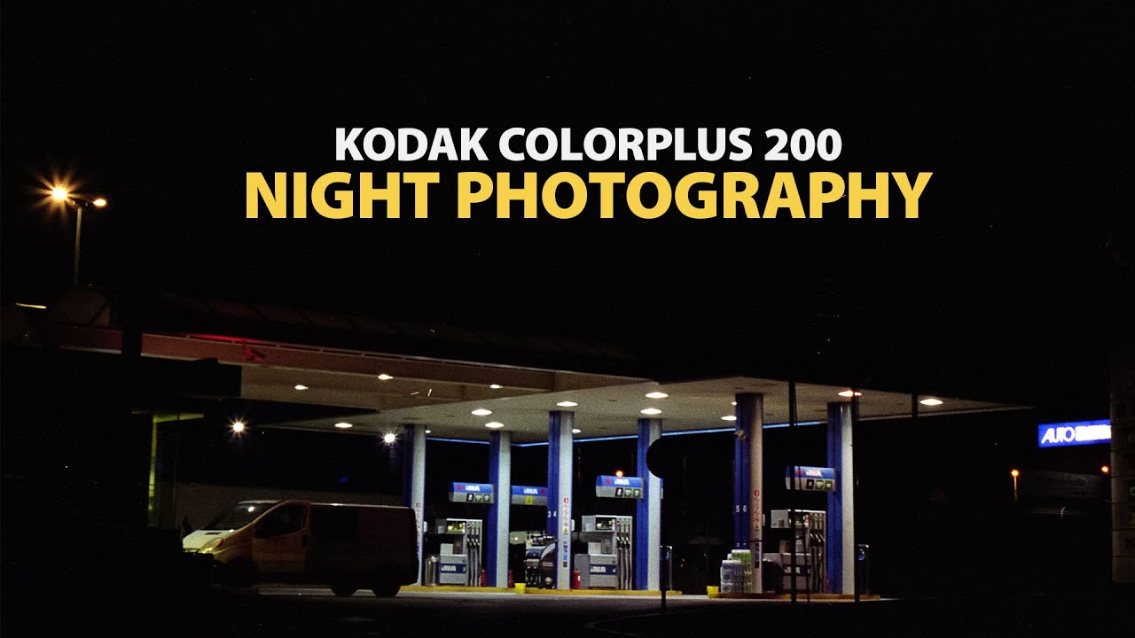 NOĆNO FOTOGRAFIRANJE - Canon EOS 5 i Kodak Colorplus 200 film / Kako ne fotografirati po noći