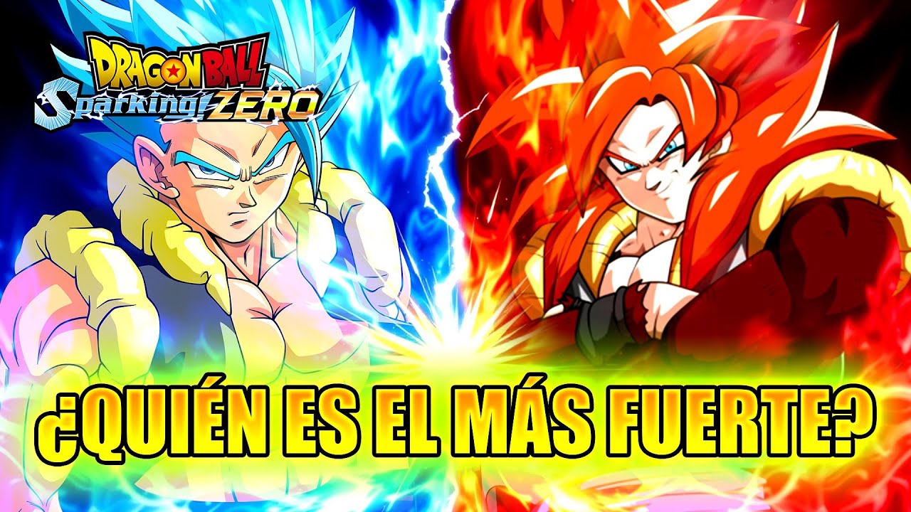 ¿Quién es el MÁS FUERTE? Gogeta SSJ4 vs Gogeta Blue | Dragon Ball Sparking ZERO