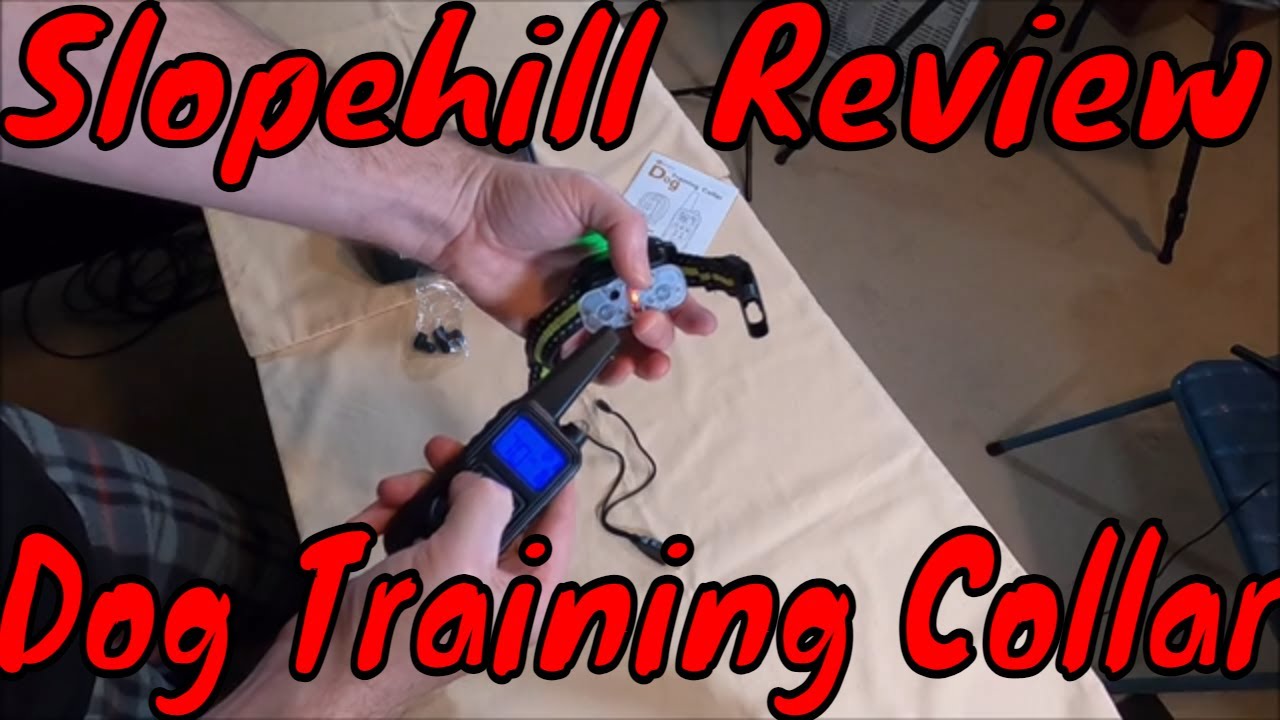Slopehill Remote Dog Training Collar - Great or Junk? Real Owner Review. See comments for latest