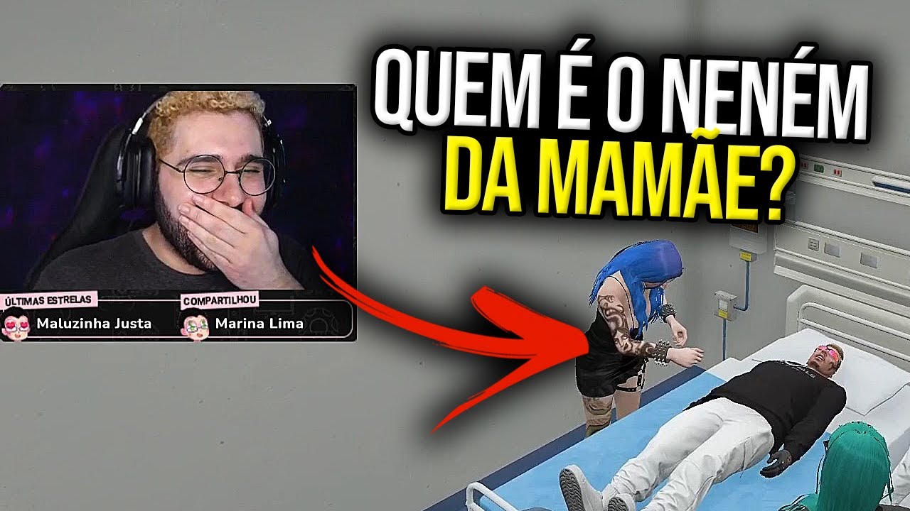 Batata sendo cringe com os filhos no hospital! - Park Tiffany GTA RP