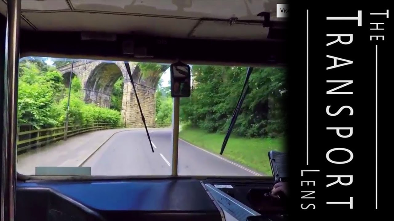 Bus Ride On Bristol VR Bus OCK 995K - Esholt to Saltaire - KBMT Rally July 2017