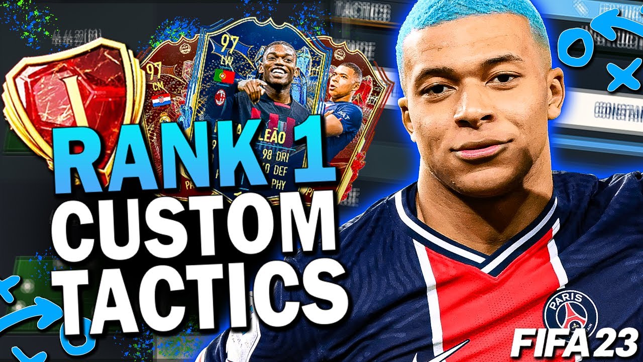 NEW *META* CUSTOM TACTICS | The best RANK 1 CUSTOM TACTICS in FIFA 23!