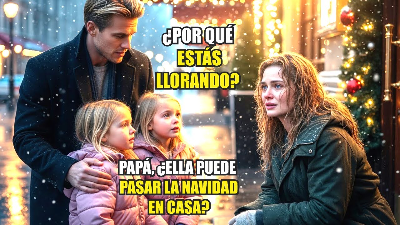 MUJER POBRE ES HUMILLADA EN CITA A CIEGAS EN NAVIDAD HASTA QUE LAS HIJAS DEL RICO INTERVIENEN