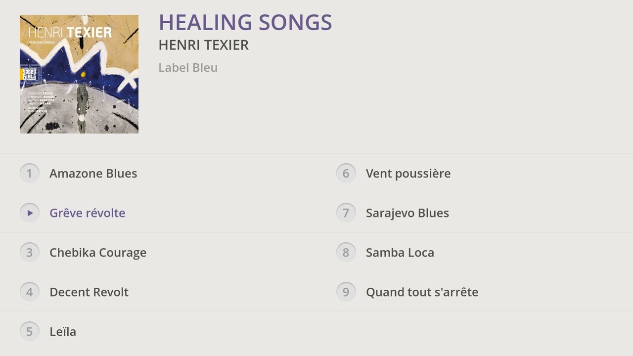 Henri Texier - Healing Songs