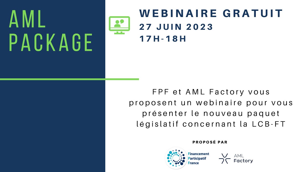 Webinaire AML Package
