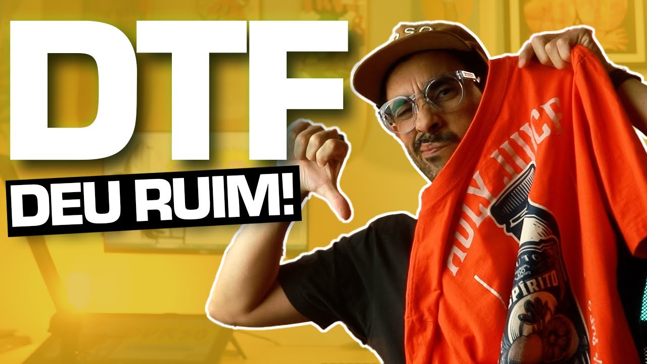 Estampa em DTF - Erros e acertos!