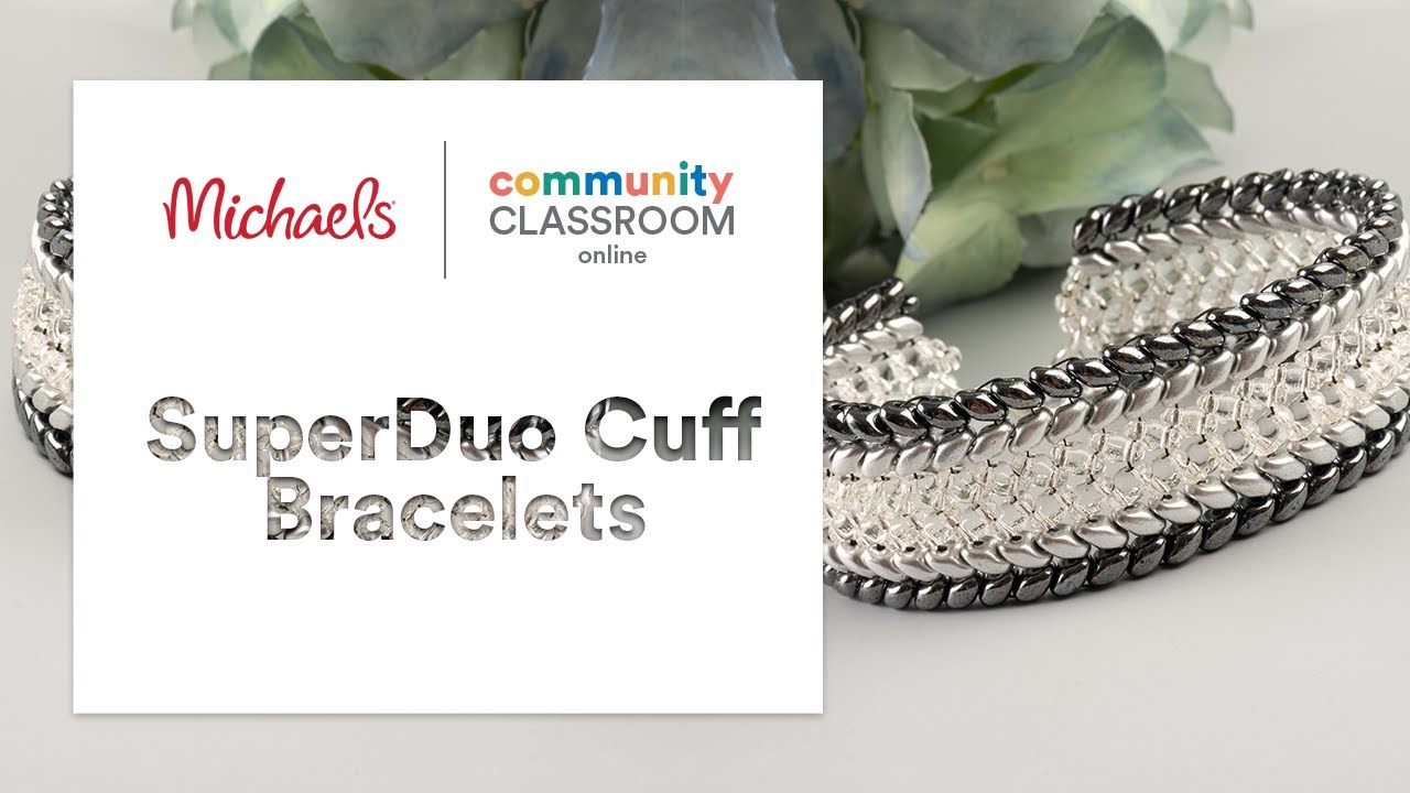 Online Class: SuperDuo Cuff Bracelets | Michaels
