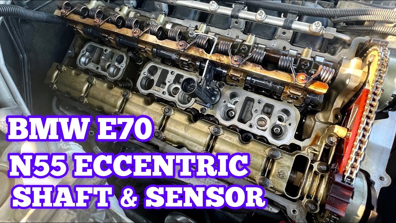 BMW N55 Valvetronic Eccentric Shaft, Valvetronic Motor and DME Replacement (Crank No Start)