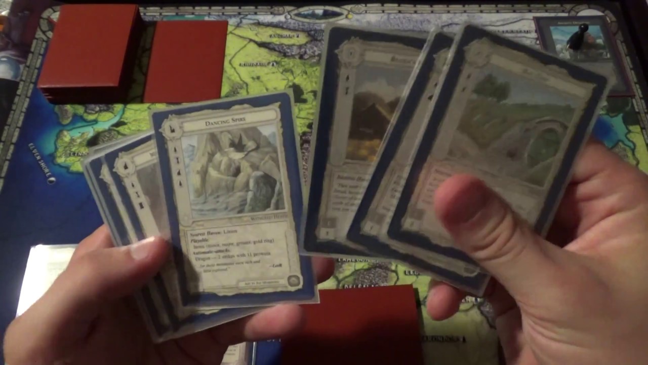 Let's Play - Middle Earth CCG Solo Scenario "Burglar Wants a Good Job" - Game 1