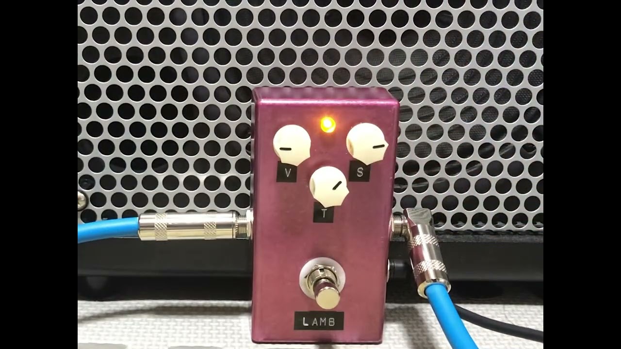 自作のRAM'S HEADを弾く動画