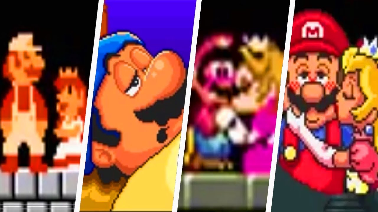 Evolution of Classic Super Mario Endings (1985 - 1993)