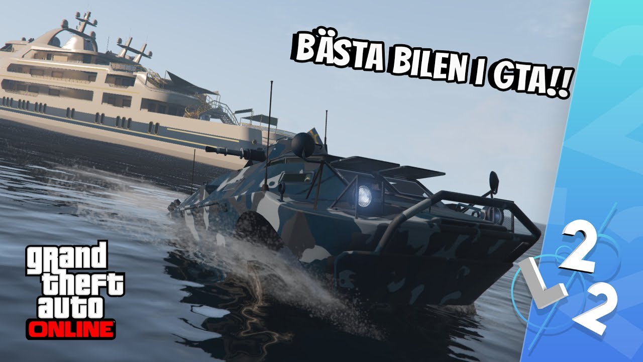 GTA ONLINE - NYA BÄSTA BILEN I SPELET (KAN KÖRA PÅ VATTEN)