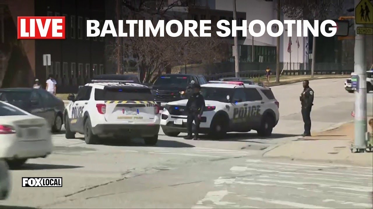 LIVE: Baltimore Shooting | Officer, suspect shot in northwest Baltimore active shooter incident, ...