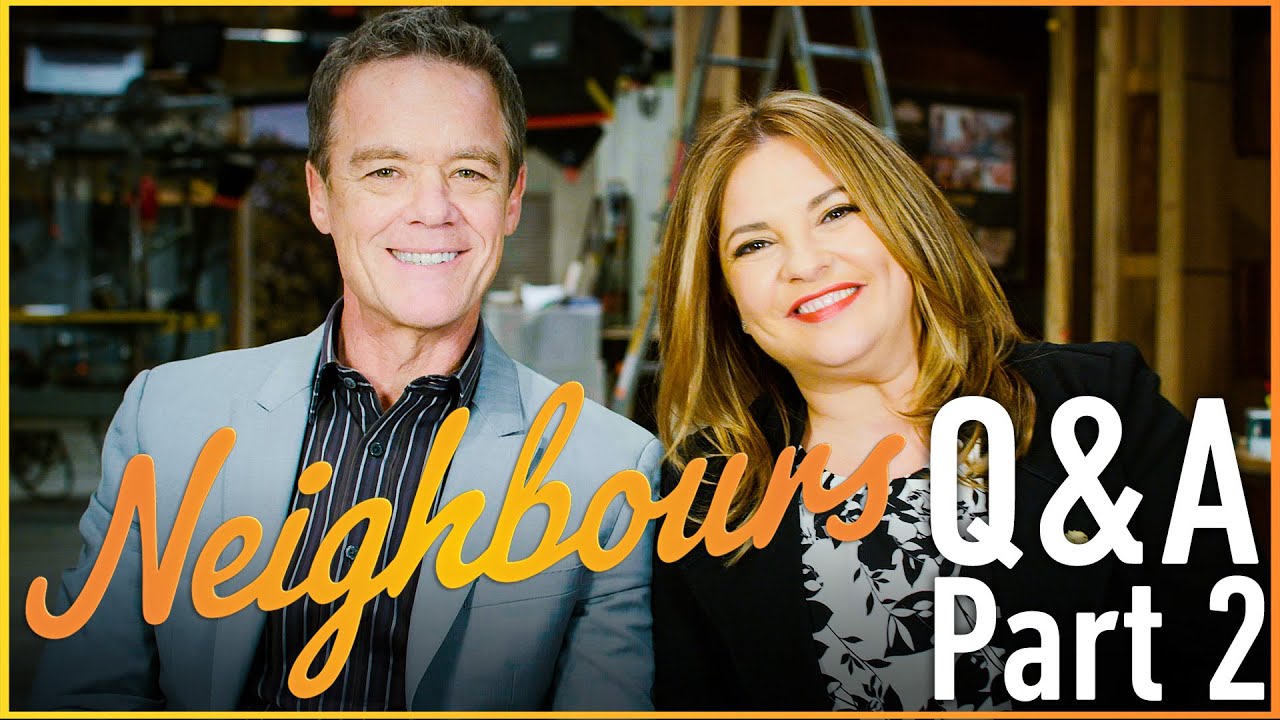 Neighbours Q&A - Stefan Dennis (Paul Robinson) & Rebekah Elmaloglou (Terese Willis) - Part 2
