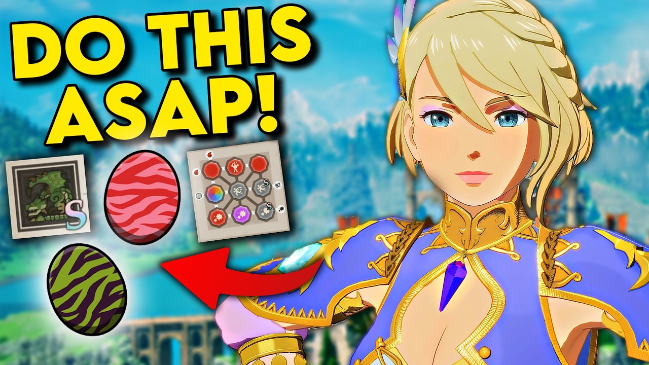 Сделайте ЭТО как можно скорее в Monster Hunter Stories 3: лучшие советы